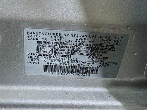 Used 2024 Nissan Versa S w/ S Plus Package image 32