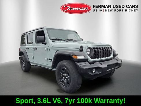 Used 2024 Jeep Wrangler Unlimited Sport AWD/4WD image 1
