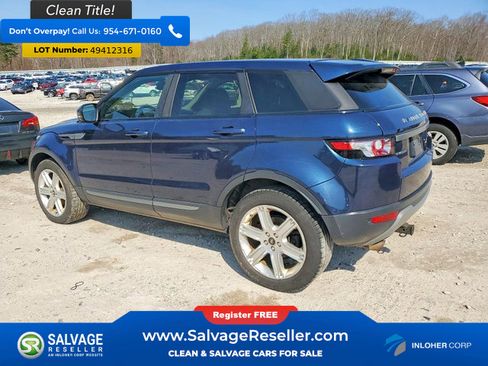 Used 2013 Land Rover Range Rover Evoque Pure Plus image 3