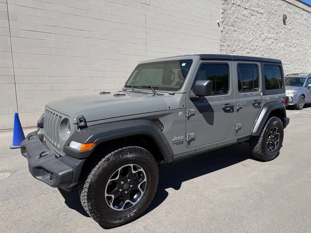Used 2021 Jeep Wrangler Unlimited Sport AWD/4WD image 1