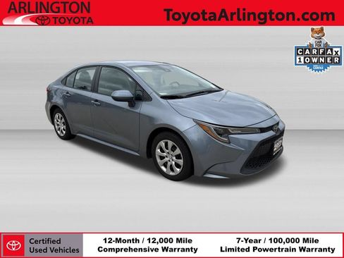 Used 2021 Toyota Corolla LE w/ Carpet Mat Package (TMS) FWD image 1