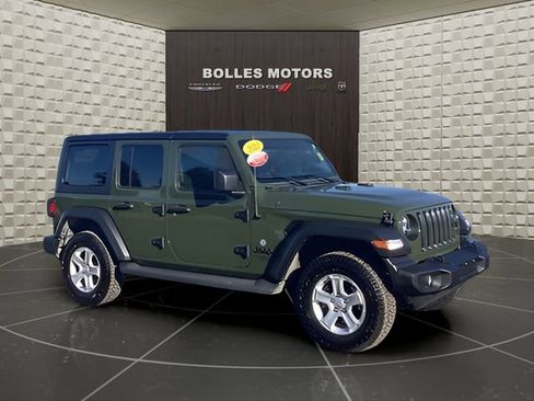 Certified 2021 Jeep Wrangler Unlimited Sport image 2