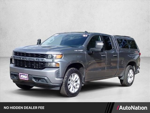 Used 2021 Chevrolet Silverado 1500 Custom AWD/4WD image 1