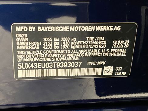 New 2026 BMW X5 xDrive50e w/ M Sport Package AWD/4WD image 23