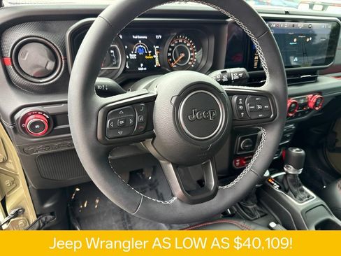 Used 2025 Jeep Wrangler Rubicon w/ Safety Group AWD/4WD image 16
