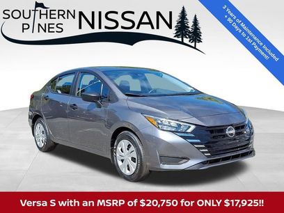 New 2025 Nissan Versa S w/ Trunk Package