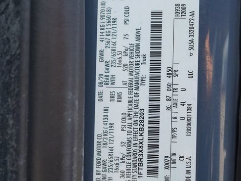 Used 2020 Ford Transit 250 148 High Roof Extended RWD image 29