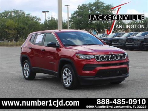 Certified 2025 Jeep Compass Sport AWD/4WD image 1