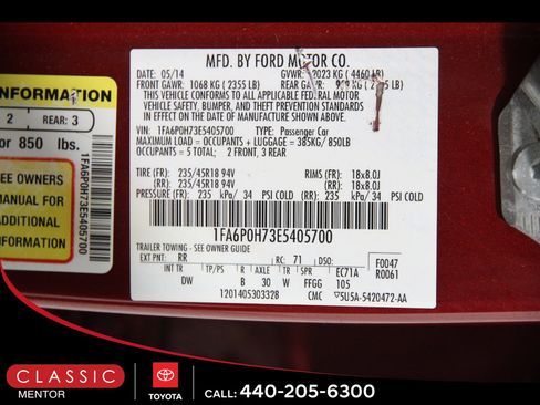 Used 2014 Ford Fusion SE w/ Equipment Group 201A image 18