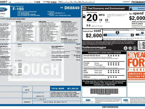 Used 2015 Ford F150 Lariat image 3