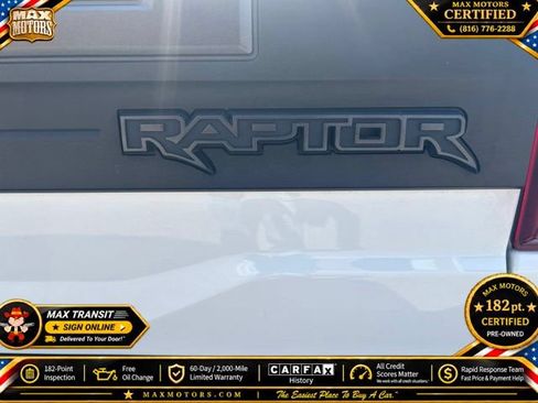Used 2023 Ford F150 Raptor w/ Blue Interior Package AWD/4WD image 20