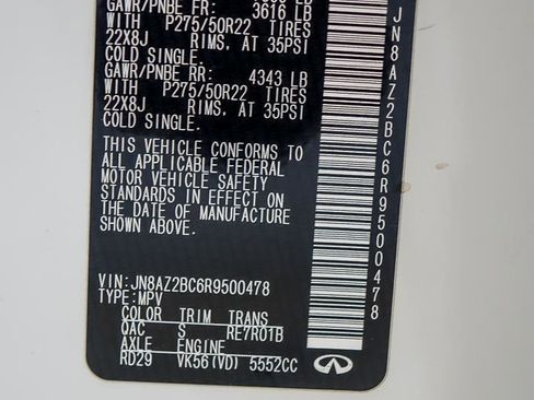 Used 2024 INFINITI QX80 Sensory w/ Cargo Package image 43