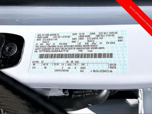 Used 2025 Ford F150 XLT w/ Equipment Group 302A MID AWD/4WD image 28