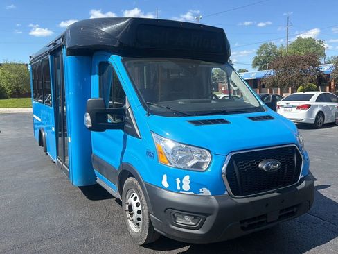 Used 2020 Ford Transit 350 Low Roof DRW w/ Shuttle Bus Prep Package image 3