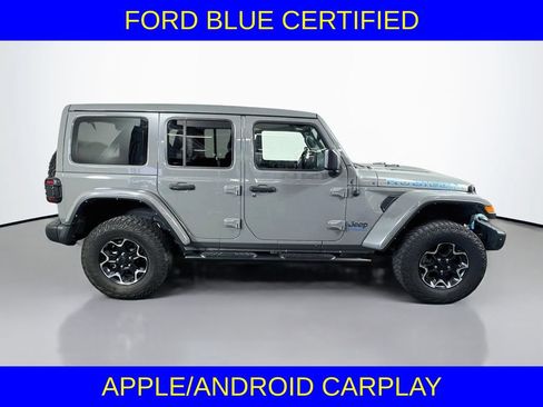 Used 2021 Jeep Wrangler Unlimited Rubicon 4xe w/ Steel Bumper Group AWD/4WD image 6