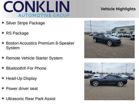 Used 2012 Chevrolet Camaro SS w/ RS Package image 2