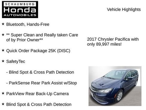 Used 2017 Chrysler Pacifica Touring image 8