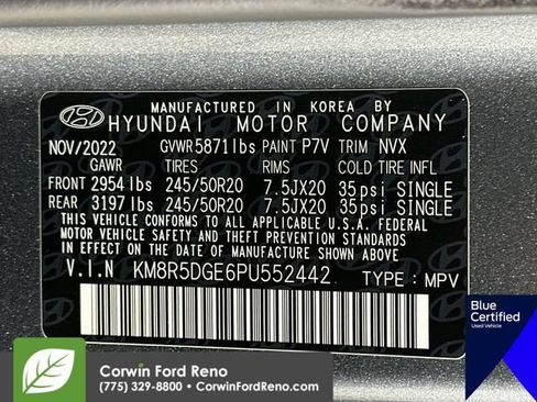 Used 2023 Hyundai Palisade Limited AWD/4WD image 39