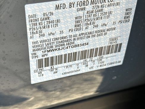 New 2026 Ford Explorer Tremor w/ Tremor Ultimate Package AWD/4WD image 28