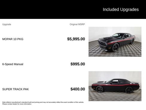 Used 2010 Dodge Challenger R/T w/ Mopar 10 Pkg RWD image 6