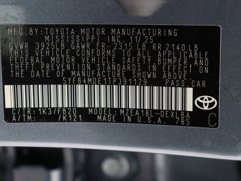Certified 2026 Toyota Corolla LE FWD image 38