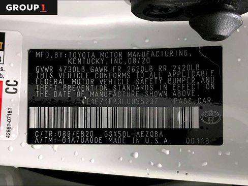 Used 2020 Toyota Avalon XSE w/ Carpet Mat Package image 37