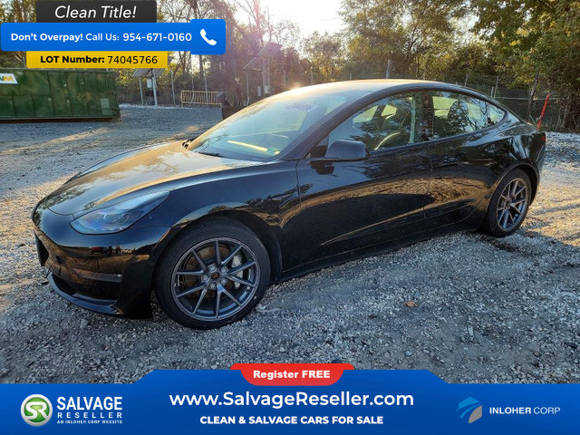 Used 2021 Tesla Model 3 Long Range AWD/4WD image 1