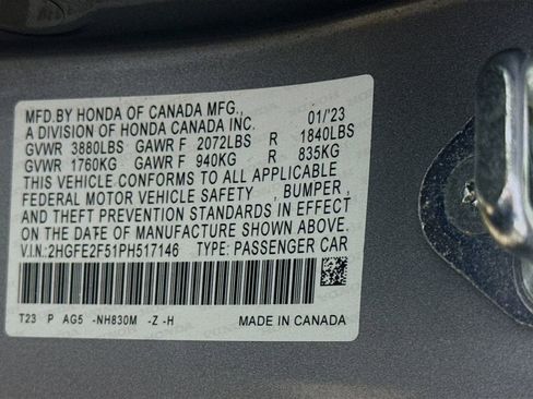 Used 2023 Honda Civic Sport image 28