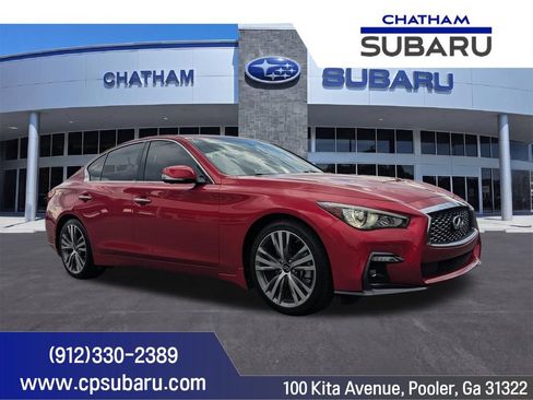 Used 2021 INFINITI Q50 Sensory RWD image 1