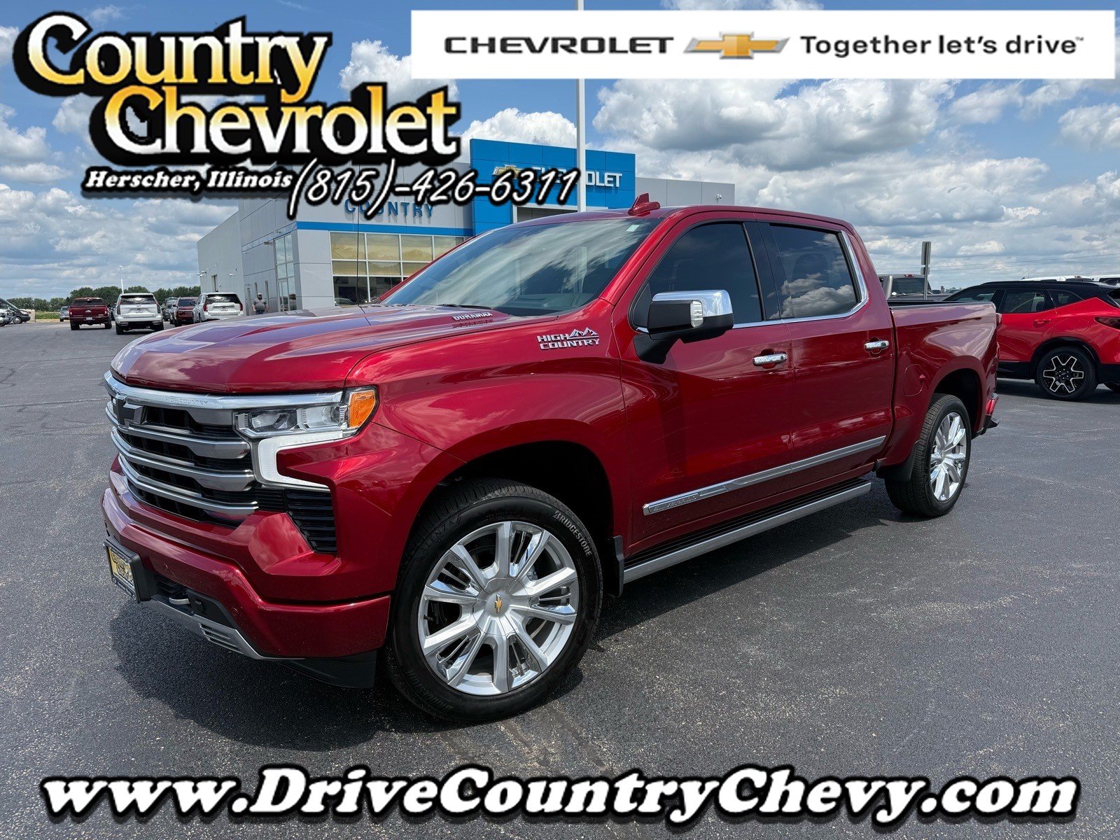 Used 2025 Chevrolet Silverado 1500 High Country AWD/4WD image 1