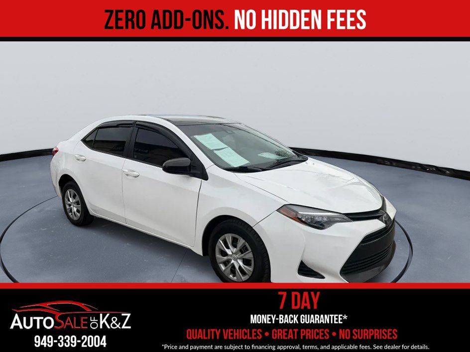 Used 2017 Toyota Corolla L w/ Carpet Mat Package (TMS) FWD image 5