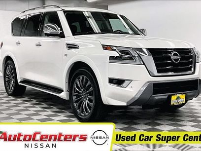Used 2021 Nissan Armada Platinum w/ Captain's Chairs Package