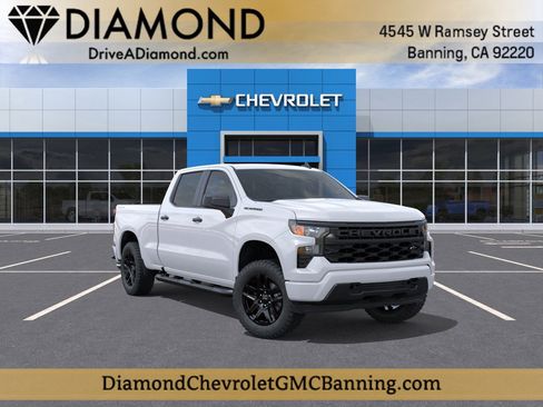 New 2026 Chevrolet Silverado 1500 Custom w/ Turbomax Blackout Package image 1