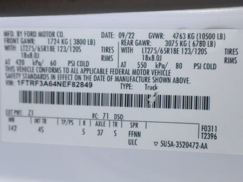 Used 2022 Ford F350 XL w/ Power Equipment Group RWD image 47