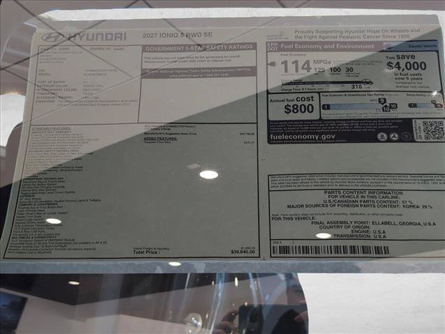 New 2027 Hyundai Ioniq 5 SE RWD image 22