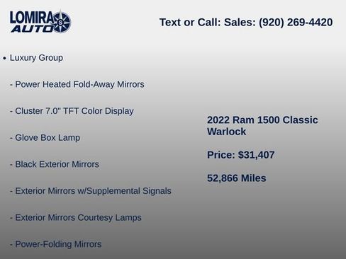 Used 2022 RAM 1500 Classic Warlock AWD/4WD image 15