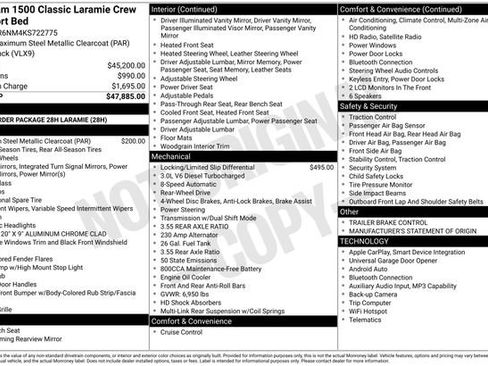 Used 2019 RAM 1500 Laramie image 37