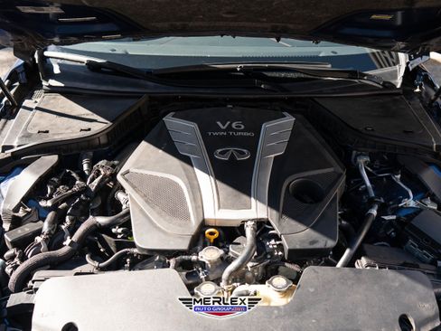 Used 2018 INFINITI Q50 Red Sport 400 w/ Sensory Package (Sport) image 52