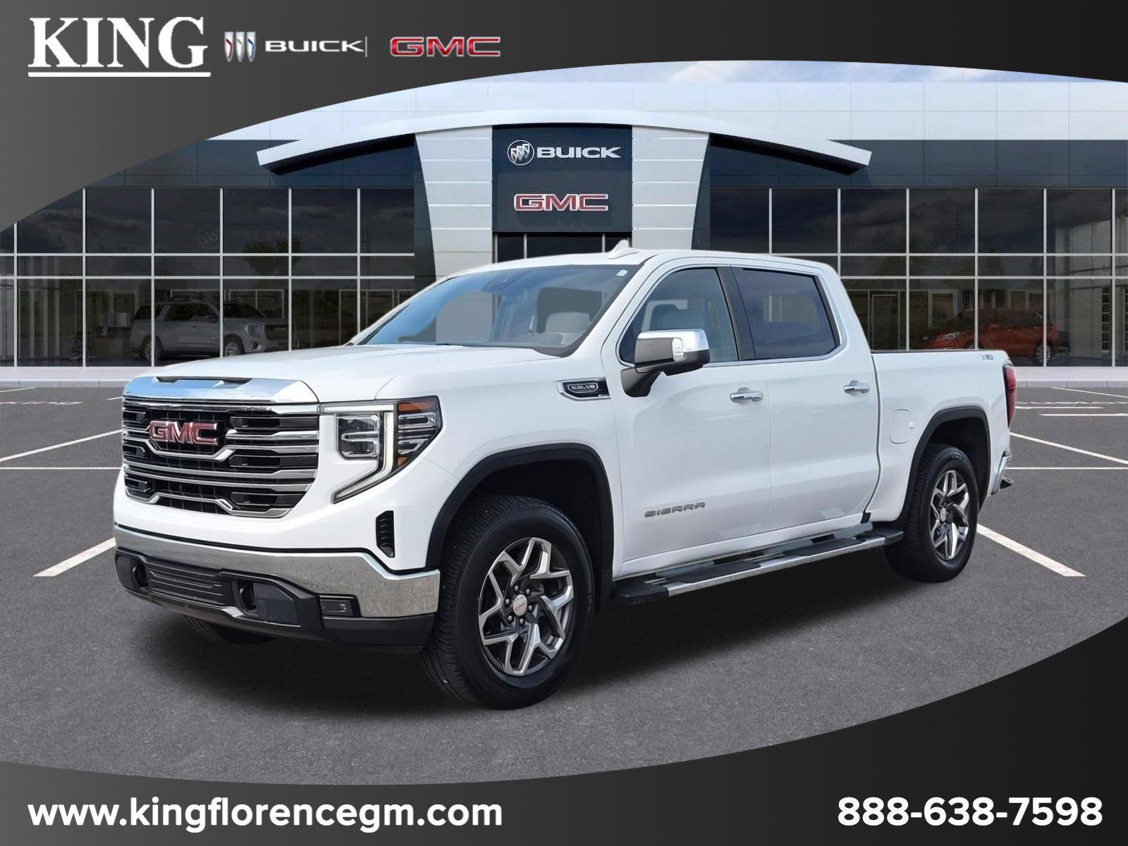 Certified 2023 GMC Sierra 1500 SLT w/ SLT Premium Package AWD/4WD image 1