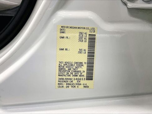 Used 2019 Nissan Altima 2.5 SV FWD image 36