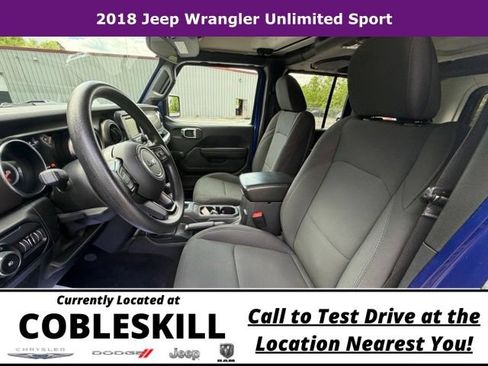 Used 2018 Jeep Wrangler Unlimited Sport AWD/4WD image 16