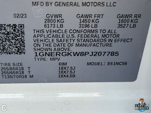 Certified 2023 Chevrolet Traverse LT FWD image 22