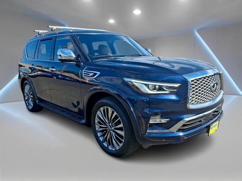 Used 2021 INFINITI QX80 Sensory w/ All-Season Package AWD/4WD image 3