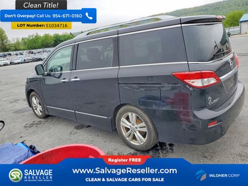 Used 2011 Nissan Quest SL w/ Bose Pkg FWD image 3