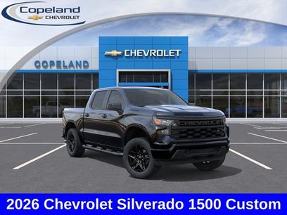 New 2026 Chevrolet Silverado 1500 Custom w/ Turbomax Blackout Package