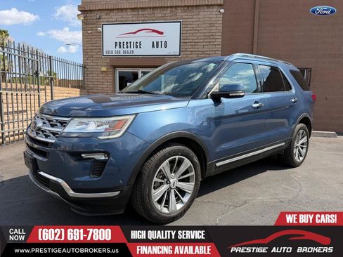 Used 2018 Ford Explorer Limited w/ Equipment Group 301A AWD/4WD image 1
