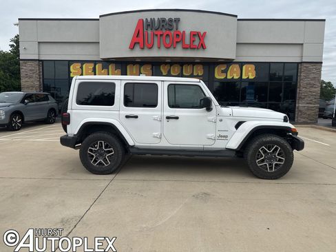 Used 2024 Jeep Wrangler Unlimited Sahara w/ Safety Group AWD/4WD image 1