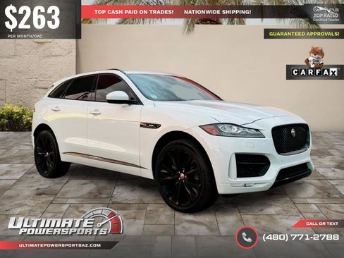Used 2017 Jaguar F-PACE R-Sport AWD/4WD image 7