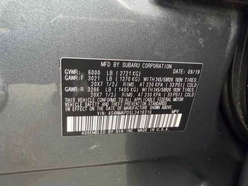 Used 2020 Subaru Ascent Limited w/ Technology Package AWD/4WD image 22