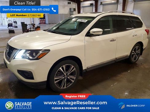 Used 2017 Nissan Pathfinder Platinum w/ Cargo Package AWD/4WD image 1